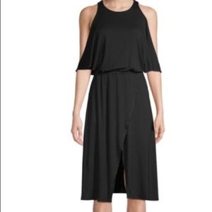 Splendid Cold Shoulder Wrap Dress